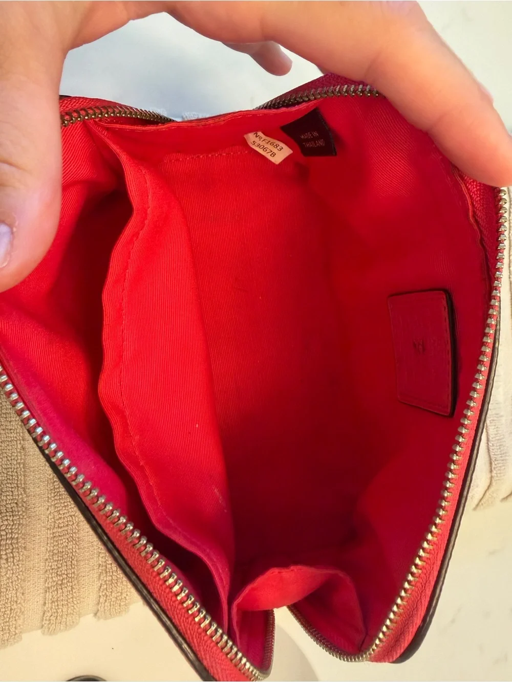 Coach Leather Pouch